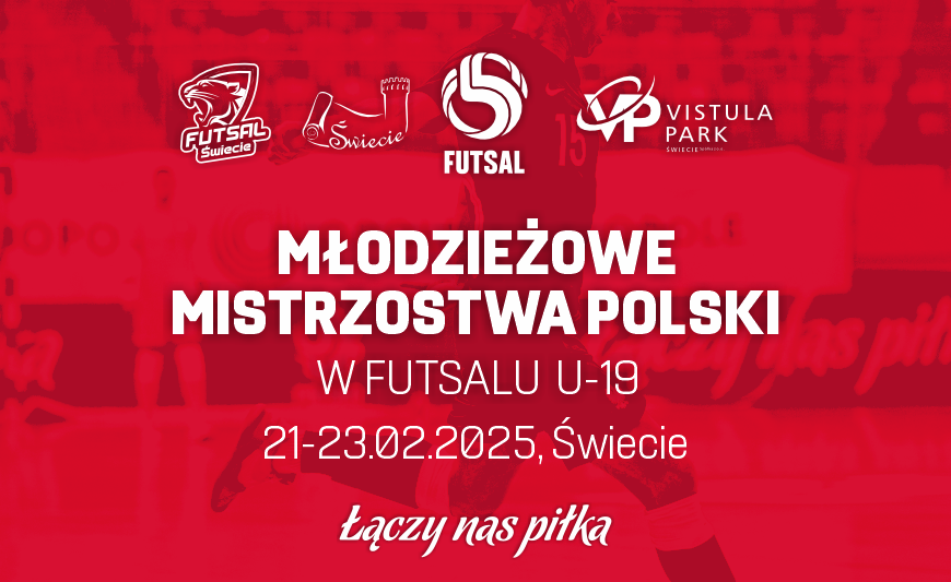 W Świeciu poznamy Młodzieżowego Mistrza Polski U-19 w futsalu!