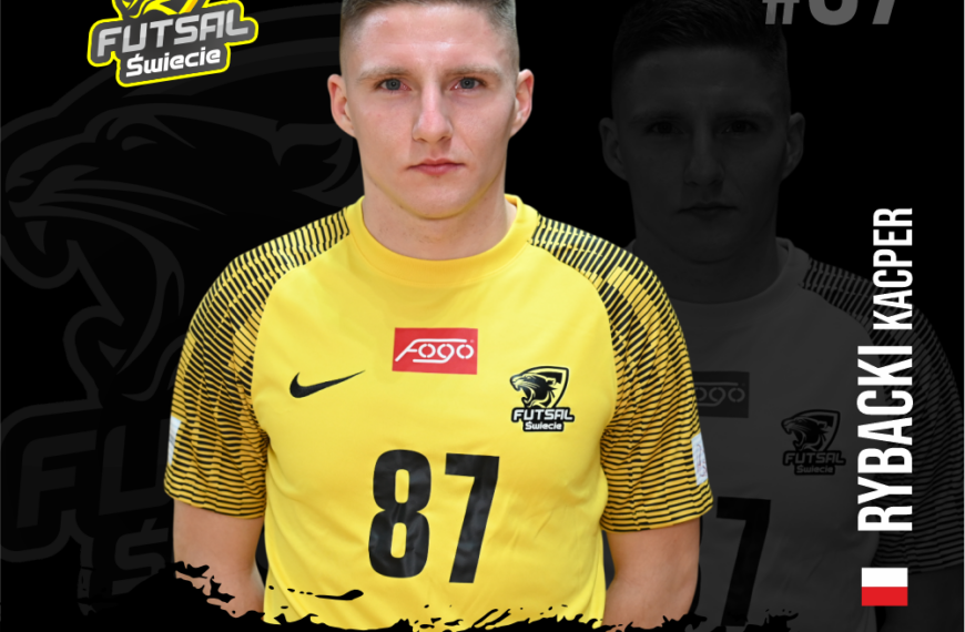 Kacper Rybacki nowym zawodnikiem Futsal Świecie