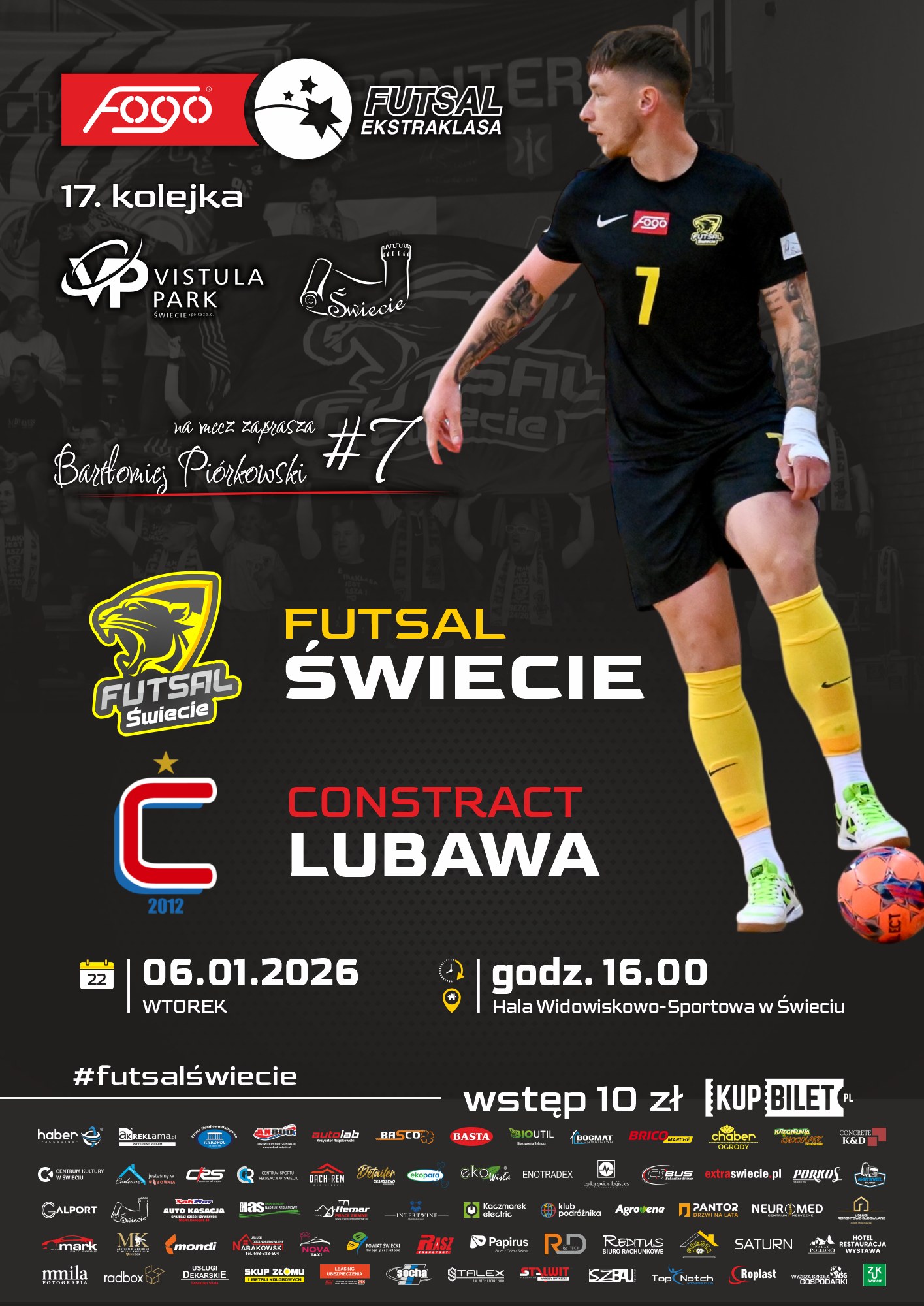 Constract przyjeżdża do Świecia żądny rewanżu za porażkę u siebie