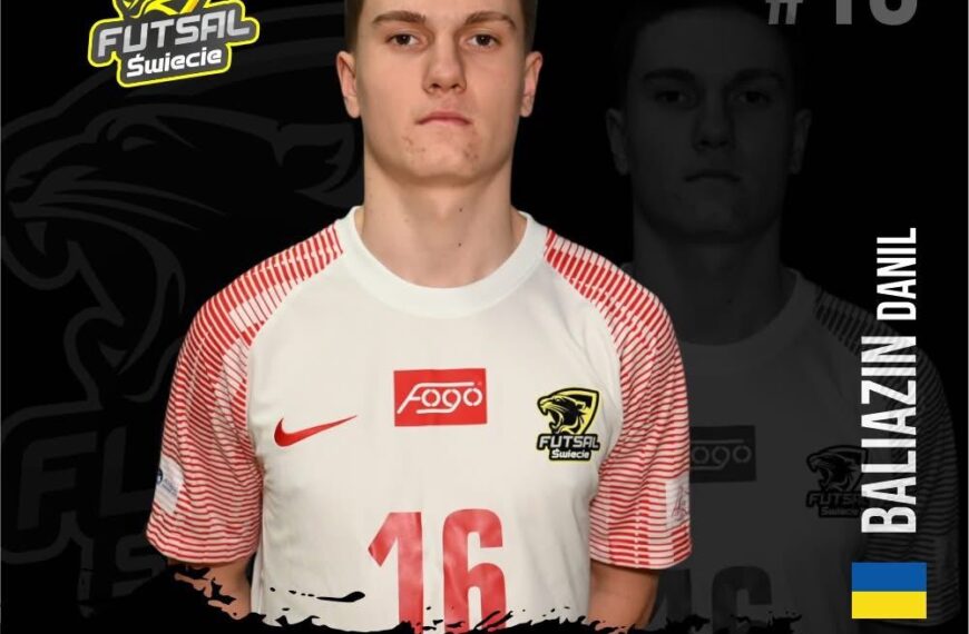 Danil Baliazin dołącza do pierwszego zespołu Futsal Świecie