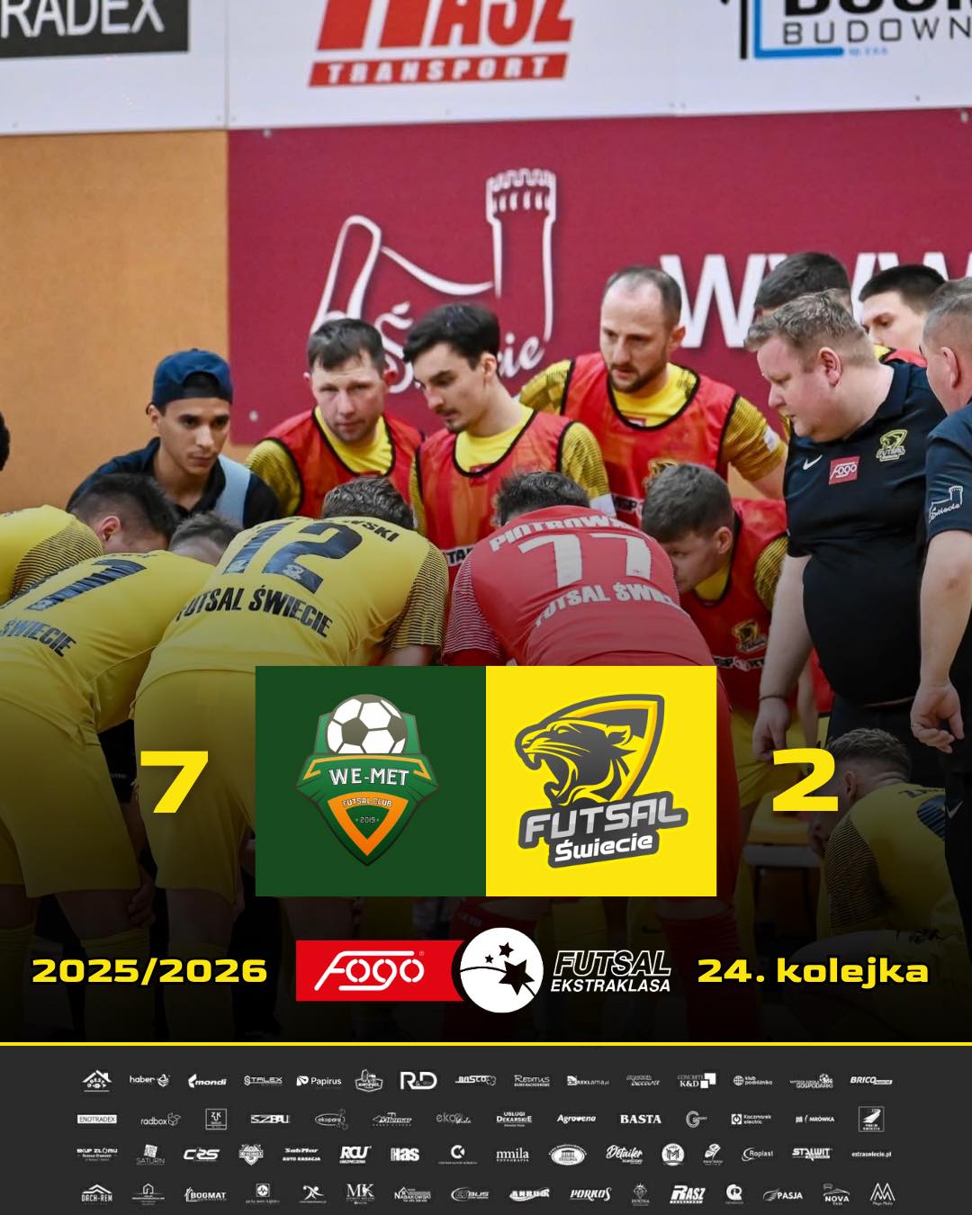 Zadecydowała pierwsza połowa. Wysoka porażka „Panter” w Sierakowicach