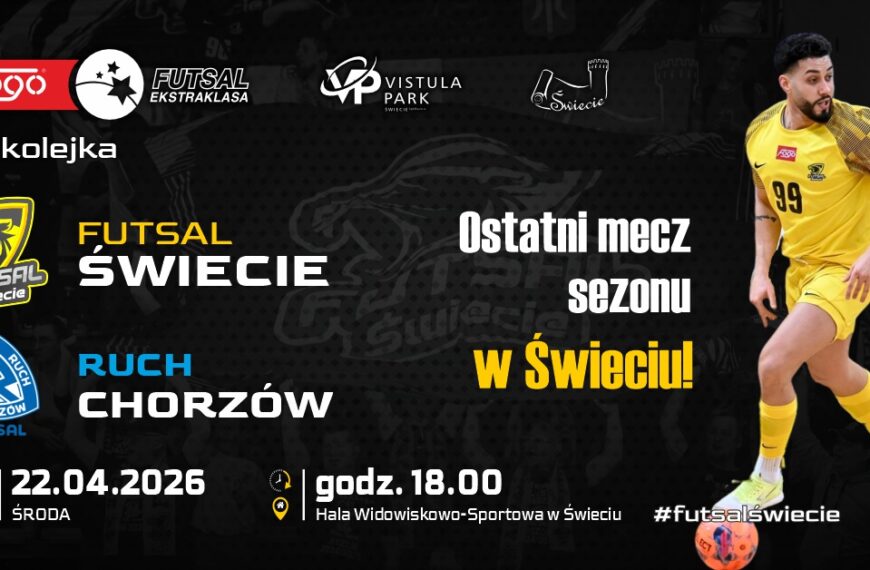 Ostatni mecz sezonu w Świeciu, „Pantery” pod sporą presją