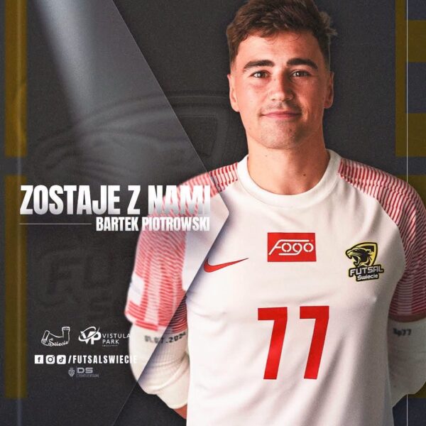 Bartek Piotrowski nadal będzie strzegł naszej bramki!